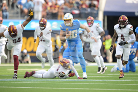 Commanders Chargers Football