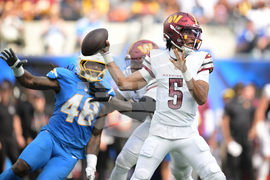 Commanders Chargers Football