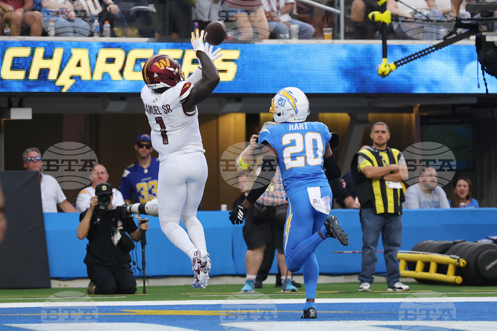 Commanders Chargers Football