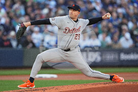 ALDS Tigers Mariners Baseball