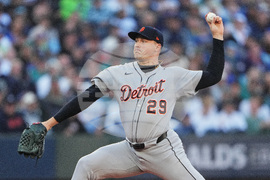 ALDS Tigers Mariners Baseball