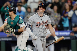 ALDS Tigers Mariners Baseball