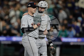 ALDS Tigers Mariners Baseball