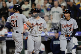 ALDS Tigers Mariners Baseball