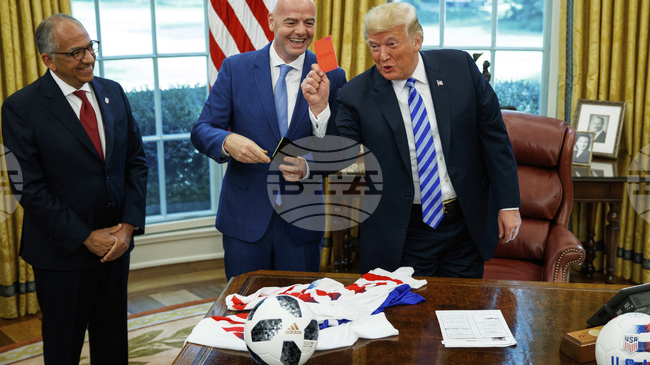 Президентът на САЩ Доналд Тръмп е потвърдил, че ще присъства на жребия на Световното първенство по футбол в петък