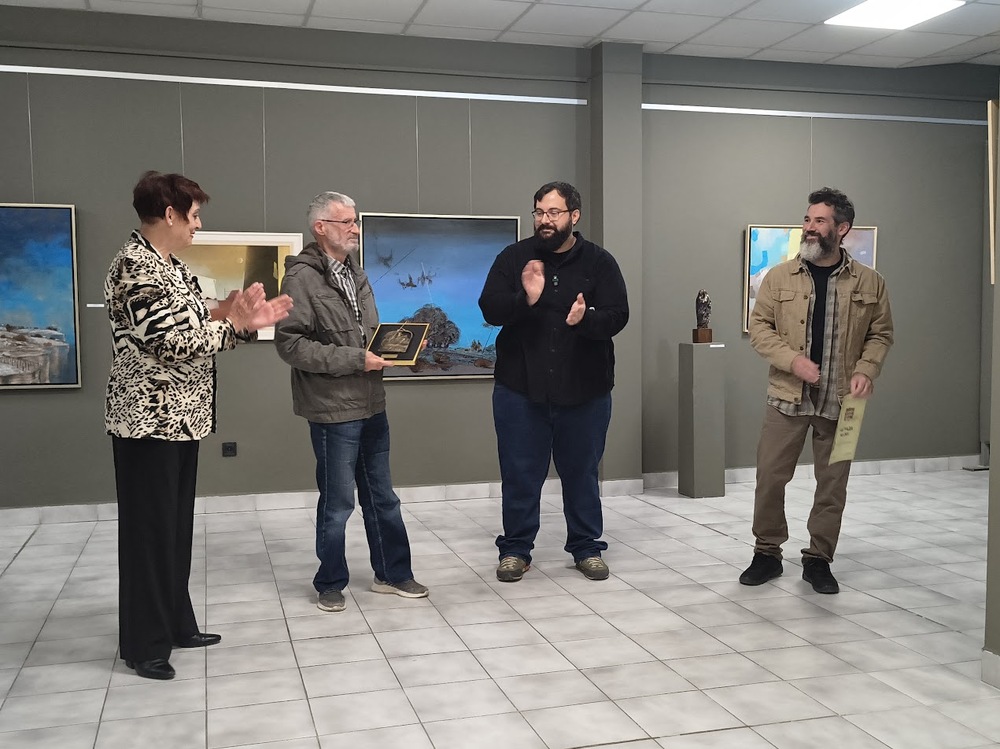 Община Стара Загора: Скулпторът Наско Настев бе отличен с голямата награда на тазгодишния „Есенен салон“ в Стара Загора