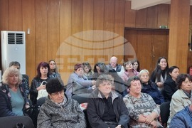 Брезник - Национална информационна кампания за въвеждане на еврото в България - среща