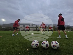 Правец - Национален отбор по футбол - тренировка