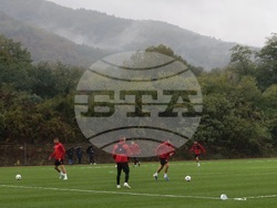 Правец - Национален отбор по футбол - тренировка