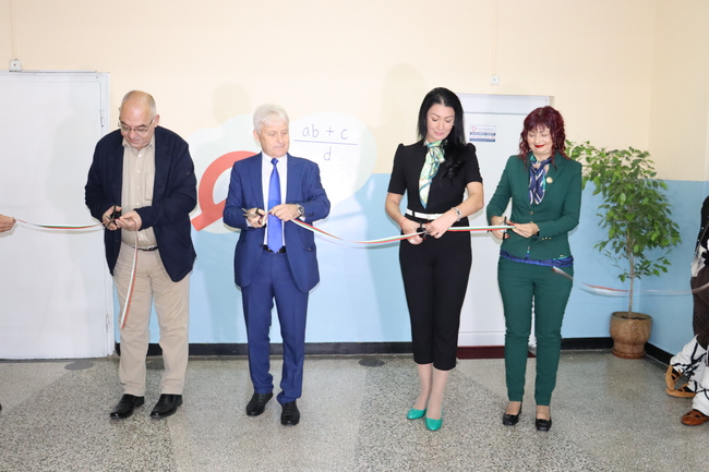 STEM център е открит в Основно училище „Н. Й. Вапцаров“ в Попово
