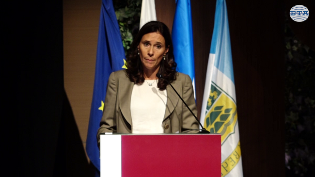 Виното не само е продукт, който да бъде изпит, а е култура, каза Камила Лунели на глобалната конференция в Пловдив