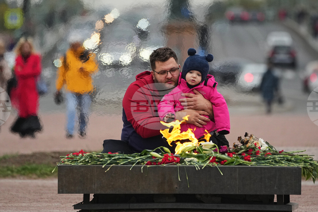 APTOPIX Russia Daily Life