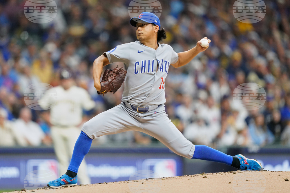 NLDS Cubs Brewers Baseball