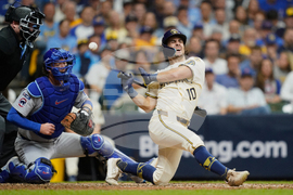 NLDS Cubs Brewers Baseball