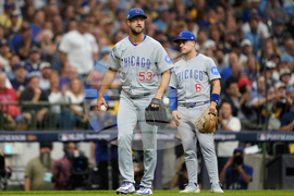NLDS Cubs Brewers Baseball