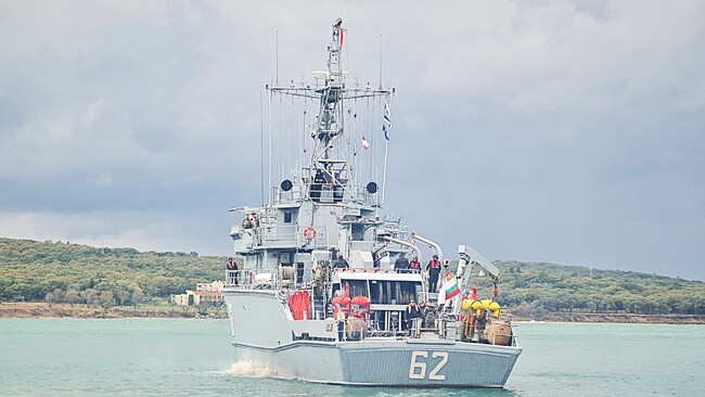 Базов миночистач „Шквал“ участва в седмото активиране на Противоминната група в Черно море