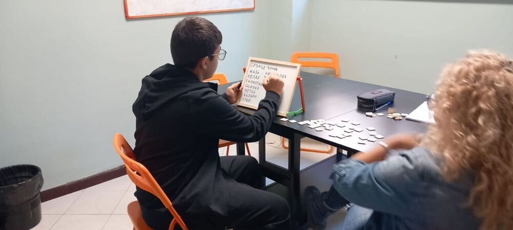 Ученици от училище „Абагар“ в Италия преговаряха материала от миналата учебна година