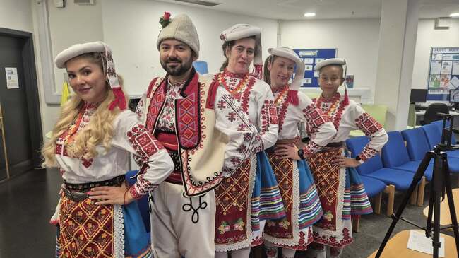 Десислава Радуловска от Централна Англия води семинари в Ковънтри като част от събитие там, посветено на езика и културата