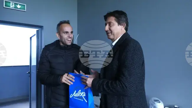 Левски посрещна испански специалист в спортните иновации