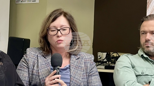 Украинският дипломат Анна Тертична по време на дискусия: След 3,5 години война в Украйна са разрушени около 1600 паметници на културата