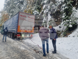 Смолян - сняг - пътна обстановка