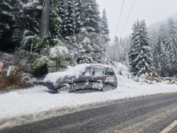 Смолян - сняг - пътна обстановка