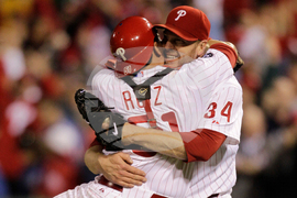 Phillies Halladay's Sons Baseball