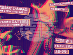 Френското дуо Cantenac Dagar гостува в София на 13 октомври, снимка – „Аларма пънк джаз“