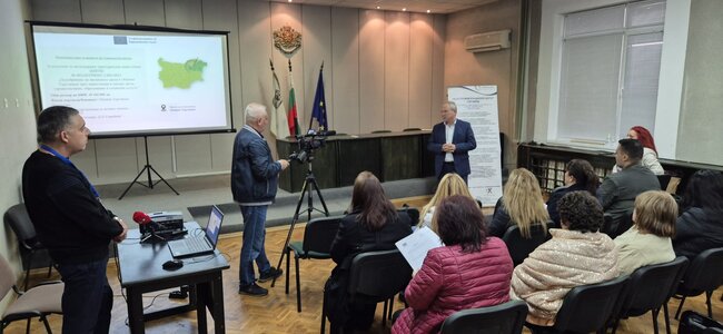 Концепция за над 20 млн. лв. инвестиции в образователната, здравната и социалната сфера бе представена в Търговище