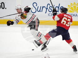 Blackhawks Panthers Hockey