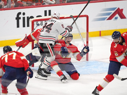 Blackhawks Panthers Hockey