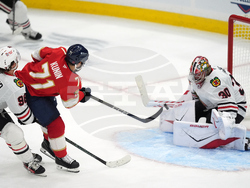 Blackhawks Panthers Hockey