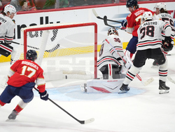Blackhawks Panthers Hockey