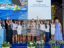 Time2Dare - награждаване екипаж на Aegean 600 - 2025 г.