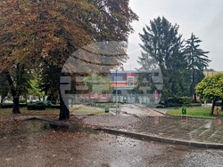 Разград - дъжд - обстановка