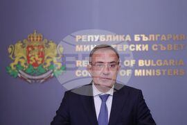 Министерски съвет - Борислав Гуцанов - пресконференция
