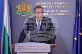 Министерски съвет - Борислав Гуцанов - пресконференция