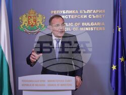 Министерски съвет - Борислав Гуцанов - пресконференция