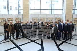 Народно събрание - фотодокументална изложба за Маньо Стоянов - откриване