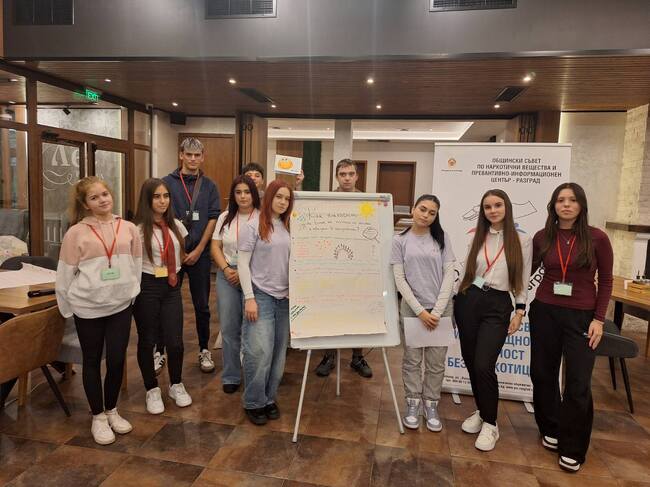Община Разград: „Световно кафене“ организира Общинският съвет по наркотични вещества за Деня на психичното здраве 