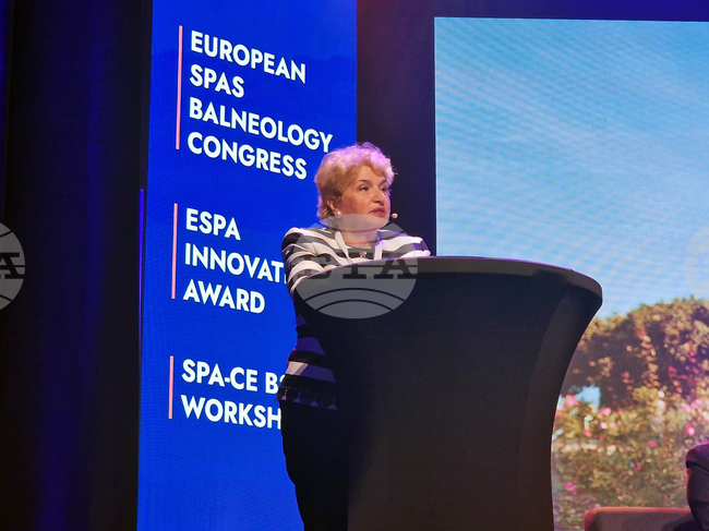BUBSPA Ambassador Plugchieva Says Balneology, Spa Treatments Should Be Integrated into Bulgaria's Healthcare System