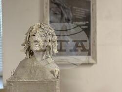 Арт инсталация за дислексията беше представена в Министерството на образованието и науката. Снимка: МОН