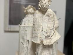 Арт инсталация за дислексията беше представена в Министерството на образованието и науката. Снимка: МОН