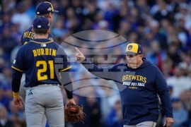 NLDS Brewers Cubs Baseball