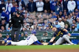 NLDS Brewers Cubs Baseball