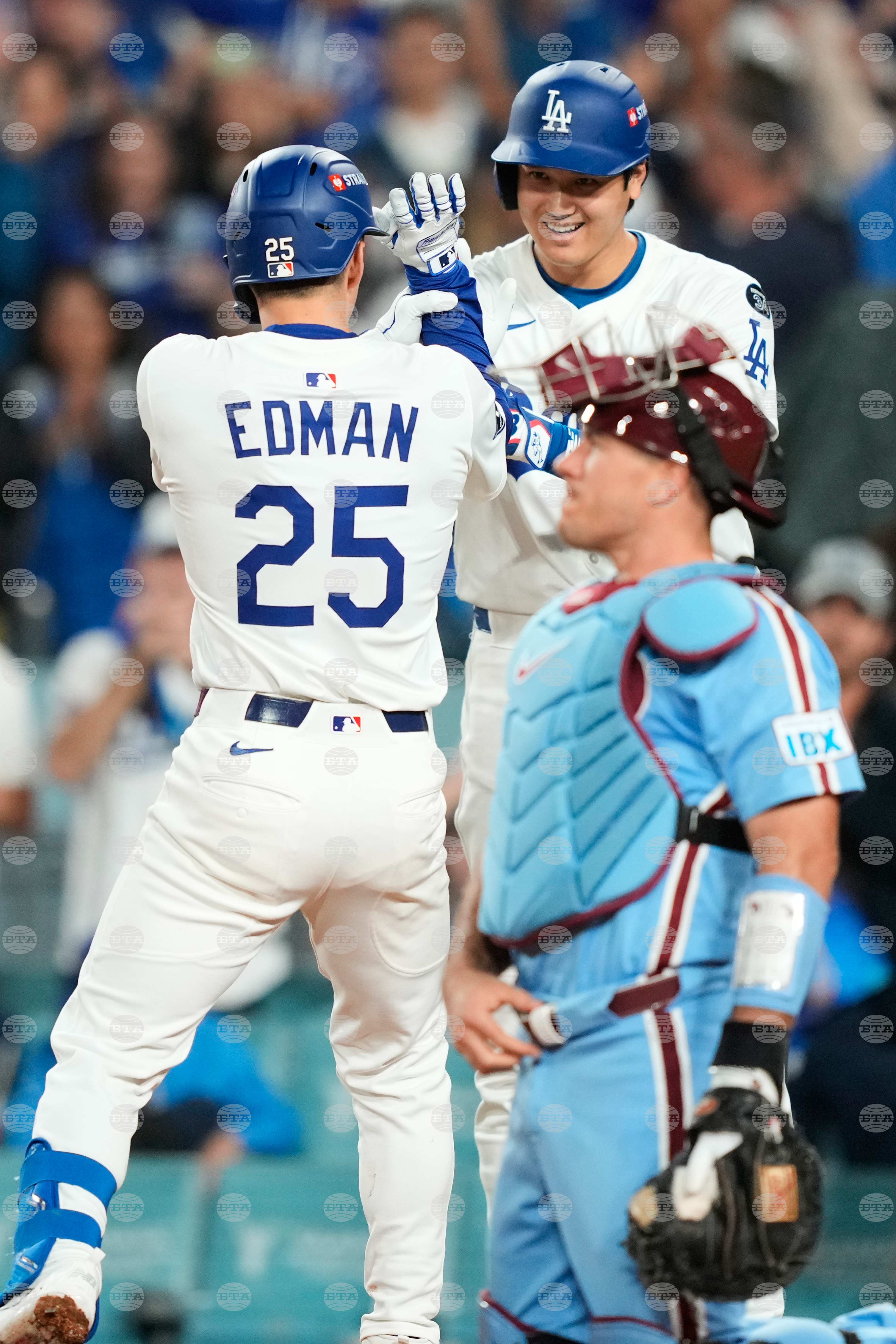 NLDS Phillies Dodgers Baseball