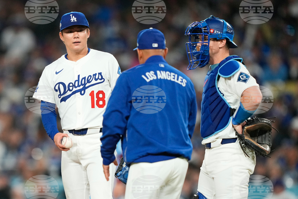 NLDS Phillies Dodgers Baseball