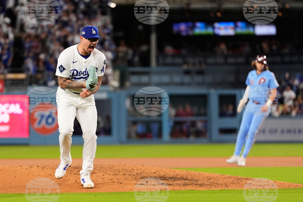 NLDS Phillies Dodgers Baseball