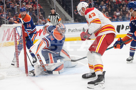 Flames Oilers Hockey
