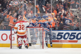 Flames Oilers Hockey
